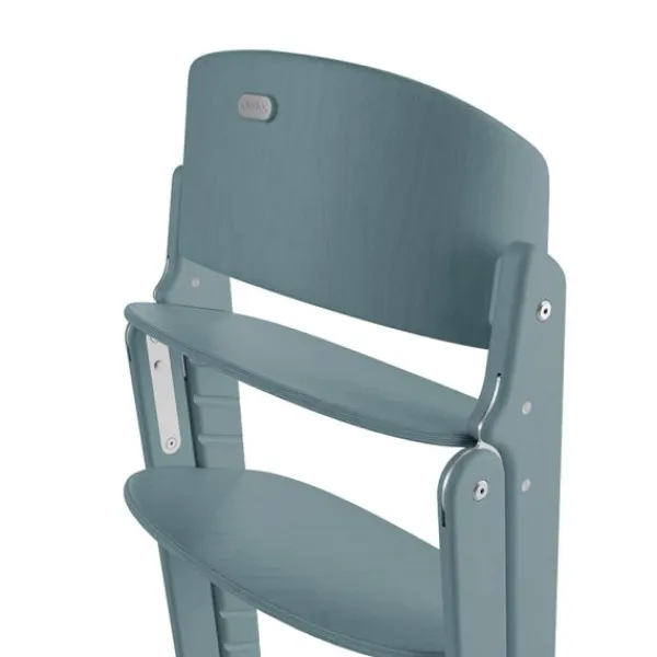 Cybex Kinderstoel Click & Fold Stone Blue - Mid Blue> Houten Kinderstoelen