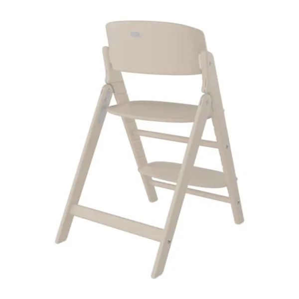 Cybex Kinderstoel Click & Fold Stone Blue - Mid Blue> Houten Kinderstoelen