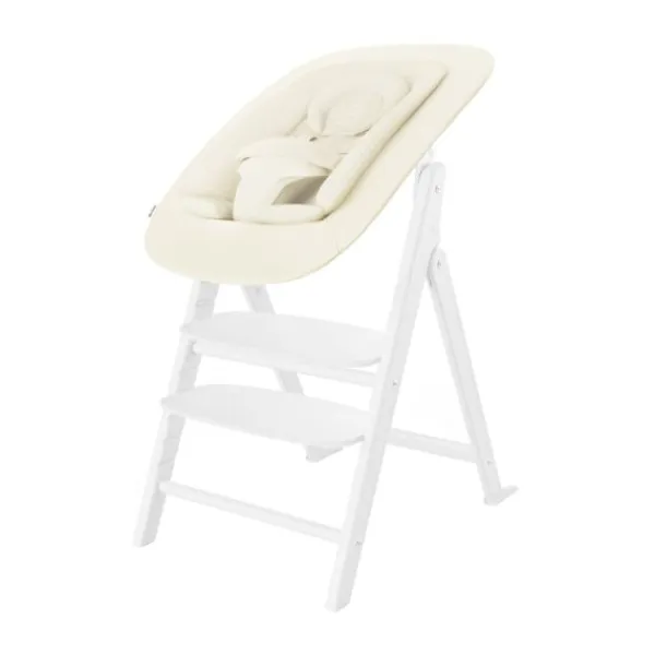 Cybex Kinderstoel Click & Fold Stone Blue - Mid Blue 4 In 1> Houten Kinderstoelen