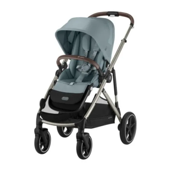 Cybex Kinderwagen Gazelle S Seashell Beige - Light Beige> Tweeling Kinderwagens|Duo Kinderwagens