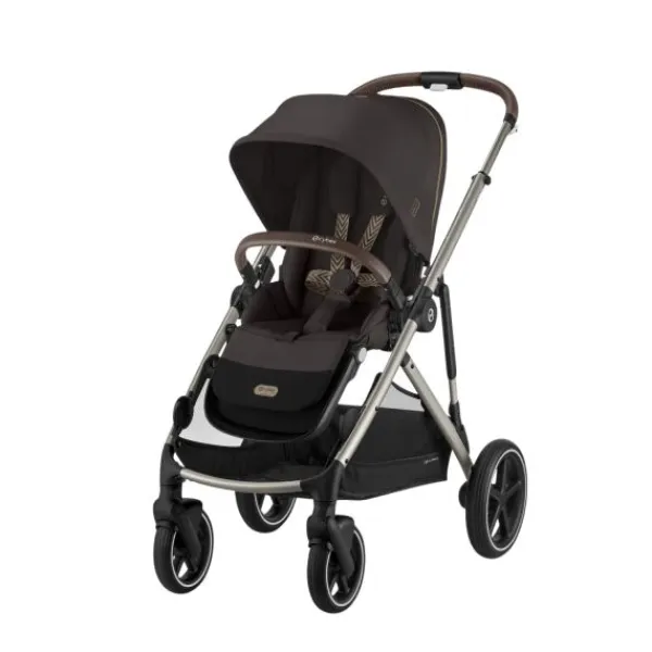 Cybex Kinderwagen Gazelle S Seashell Beige - Light Beige> Tweeling Kinderwagens|Duo Kinderwagens