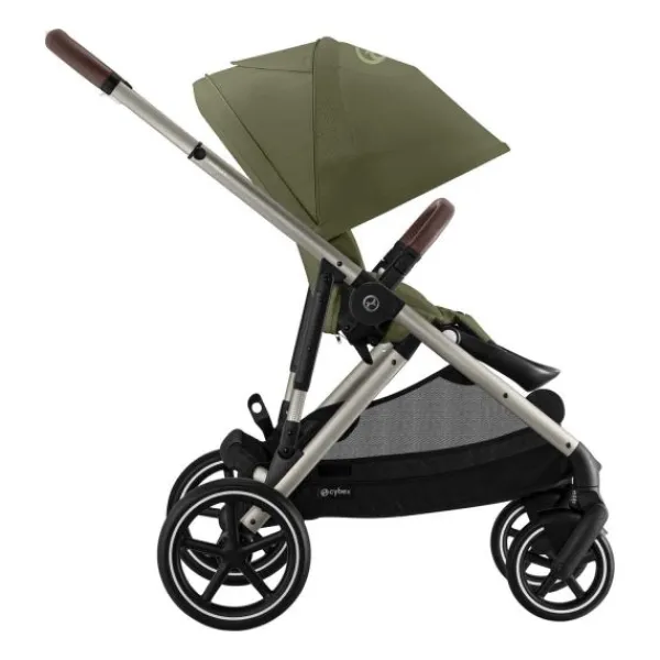 Cybex Kinderwagen Gazelle S Seashell Beige - Light Beige> Tweeling Kinderwagens|Duo Kinderwagens