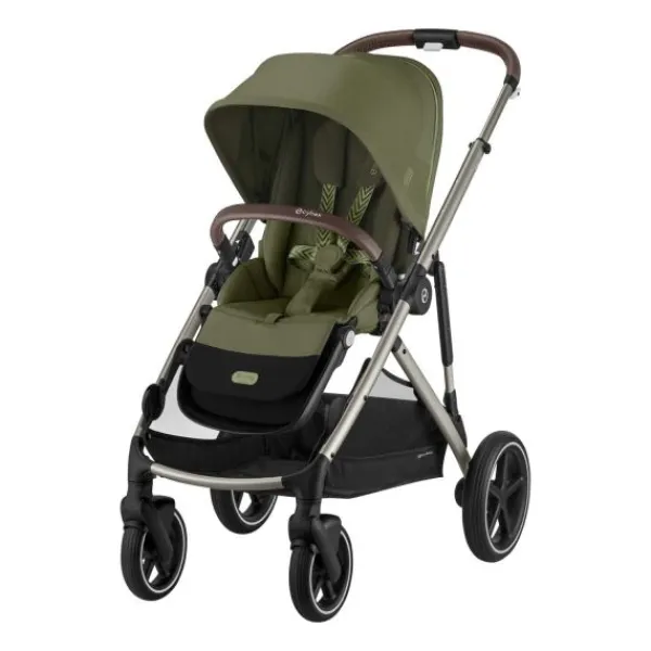 Cybex Kinderwagen Gazelle S Seashell Beige - Light Beige> Tweeling Kinderwagens|Duo Kinderwagens