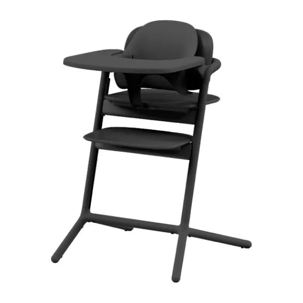 Cybex Lemo 4-in-1 Set Stone Blue - Mid Blue> Kunststof Kinderstoelen|Houten Kinderstoelen