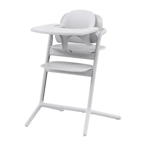 Cybex Lemo 4-in-1 Set Stone Blue - Mid Blue> Kunststof Kinderstoelen|Houten Kinderstoelen