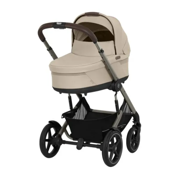 Cybex Talos S Lux Kinderwagen 2-in-1 - TPE Almond Beige/Beige> Uitbreidbare Kinderwagens|Wandelwagens