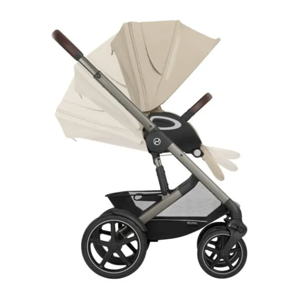 Cybex Talos S Lux Kinderwagen 2-in-1 - TPE Almond Beige/Beige> Uitbreidbare Kinderwagens|Wandelwagens