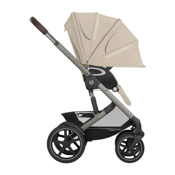 Cybex Talos S Lux Kinderwagen 2-in-1 - TPE Almond Beige/Beige> Uitbreidbare Kinderwagens|Wandelwagens