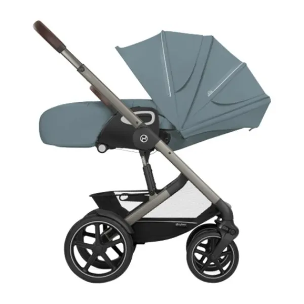 Cybex Talos S Lux Kinderwagen 2-in-1 - TPE Almond Beige/Beige> Uitbreidbare Kinderwagens|Wandelwagens