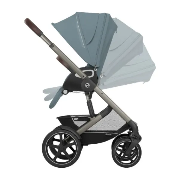 Cybex Talos S Lux Kinderwagen 2-in-1 - TPE Almond Beige/Beige> Uitbreidbare Kinderwagens|Wandelwagens