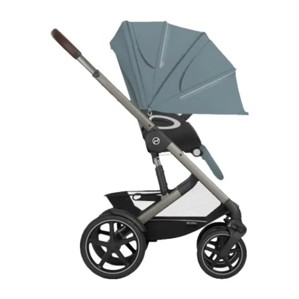 Cybex Talos S Lux Kinderwagen 2-in-1 - TPE Almond Beige/Beige> Uitbreidbare Kinderwagens|Wandelwagens