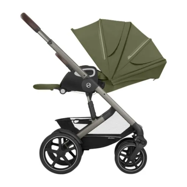 Cybex Talos S Lux Kinderwagen 2-in-1 - TPE Almond Beige/Beige> Uitbreidbare Kinderwagens|Wandelwagens