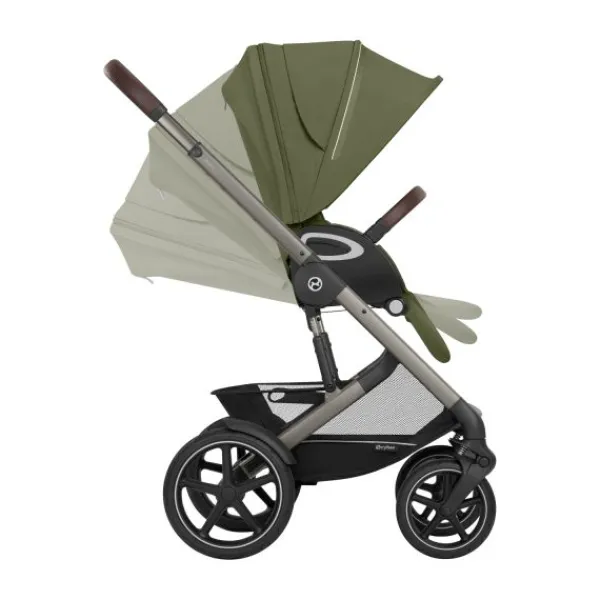 Cybex Talos S Lux Kinderwagen 2-in-1 - TPE Almond Beige/Beige> Uitbreidbare Kinderwagens|Wandelwagens