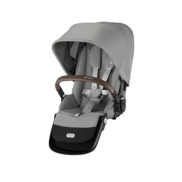 Cybex Tweelingwagen Gazelle S Seashell Beige - Light Beige> Tweeling Kinderwagens|Duo Kinderwagens