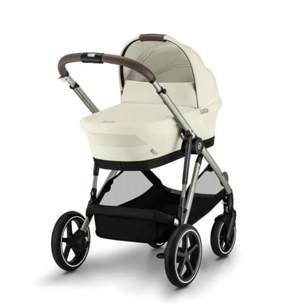 Cybex Tweelingwagen Gazelle S Seashell Beige - Light Beige> Tweeling Kinderwagens|Duo Kinderwagens