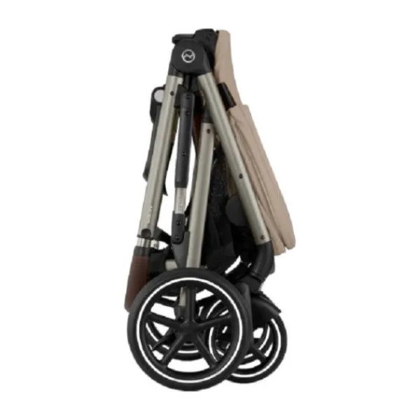 Cybex Tweelingwagen Gazelle S Seashell Beige - Light Beige> Tweeling Kinderwagens|Duo Kinderwagens