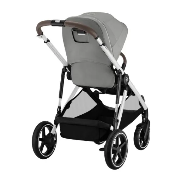 Cybex Wandelwagen Gazelle S TPE Seashell Beige - Light Beige> Tweeling Kinderwagens|Duo Kinderwagens