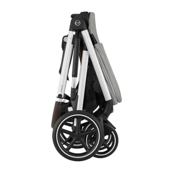 Cybex Wandelwagen Gazelle S TPE Seashell Beige - Light Beige> Tweeling Kinderwagens|Duo Kinderwagens