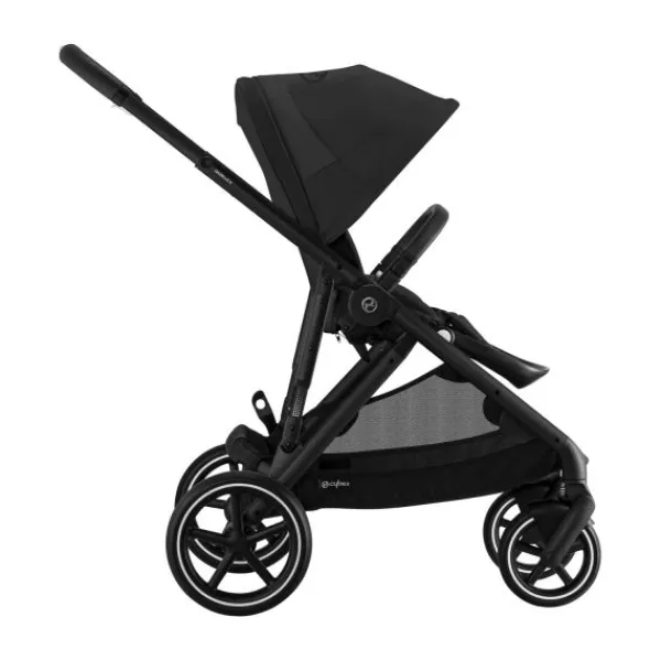 Cybex Wandelwagen Gazelle S TPE Seashell Beige - Light Beige> Tweeling Kinderwagens|Duo Kinderwagens