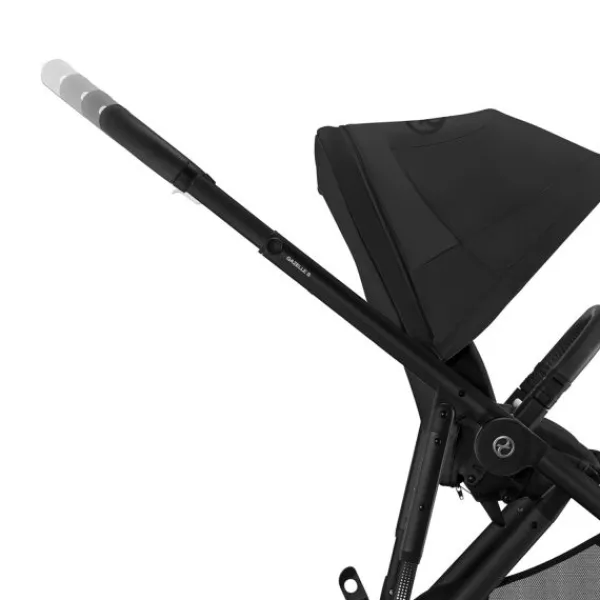 Cybex Wandelwagen Gazelle S TPE Seashell Beige - Light Beige> Tweeling Kinderwagens|Duo Kinderwagens