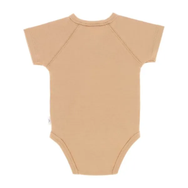DAY Overslagromper Korte Mouw - Mocha - Mt. 50/56> Rompertjes