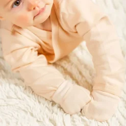 DAY Wantjes - Gestreept Cappucino - 0-6 Mnd><noscript><img width=