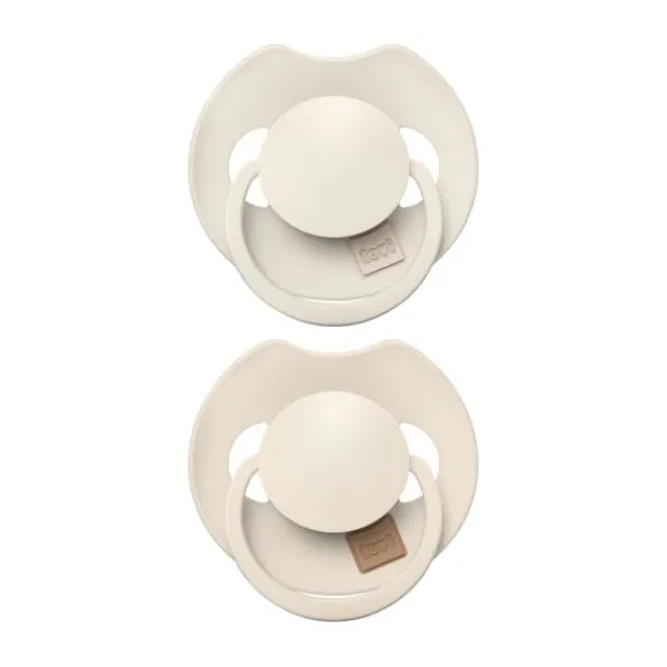 Difrax Dynamic Lovi Prime Fopspeen - 6-18mnd - 2st. - Coconut / Ivory> Fopspenen 12+ Maanden|Fopspenen 6+ Maanden