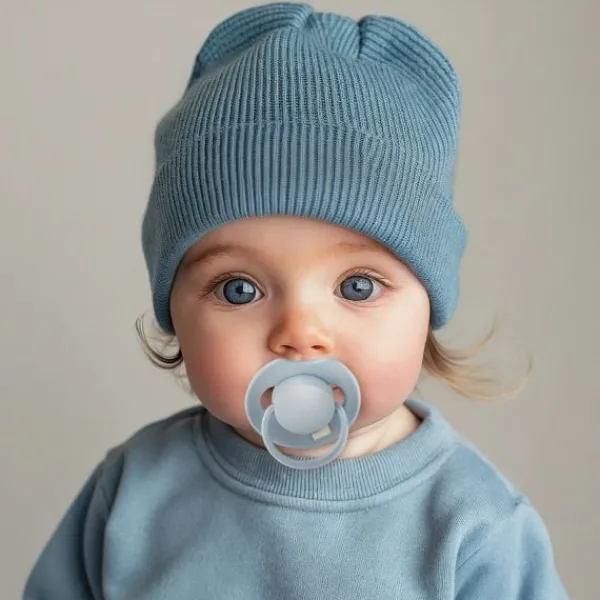 Difrax Dynamic Lovi Prime Fopspeen - 6-18mnd - 2st. - Baby Blue / Blue> Fopspenen 12+ Maanden|Fopspenen 6+ Maanden