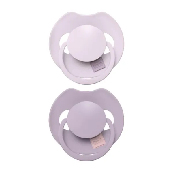 Difrax Fopspeen Dynamic Lovi Prime Lilac / Violet 0-6mnd 2st.> Fopspenen 0-6 Maanden