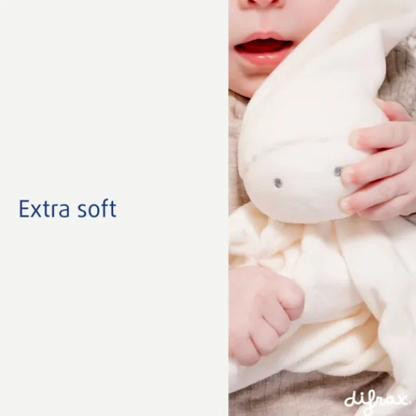 Difrax Knuffeldoek Groot Soft Popcorn> Knuffeldoekjes|Pluche / Knuffels