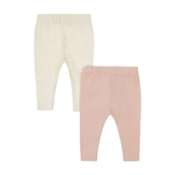 Dirkje Legging Multi Colour Pink 2-Pack 50> Leggings