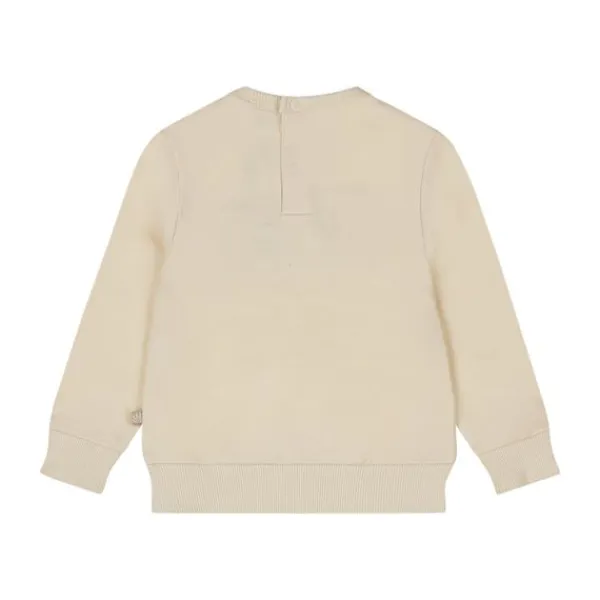 Dirkje Sweater Embroidery - Maat 80 - Offwhite> Truitjes