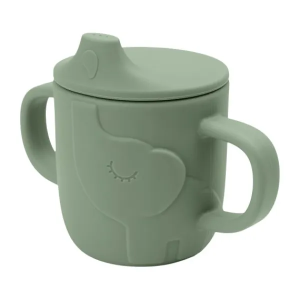 Done By Deer Spout Cup Peekaboo Elphee Blue> Bekers