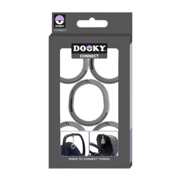 Dooky Connect Bevestigingsringen 5stuks> Accessoires Buggy's|Accessoires Kinderwagens