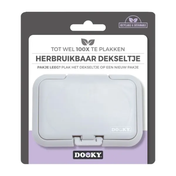 Dooky Herbruikbaar Dekseltje> Billendoekjes Boxen