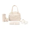 Doomoo Fluffy Verzorgingstas - Corduroy - Sand> Accessoires Tassen