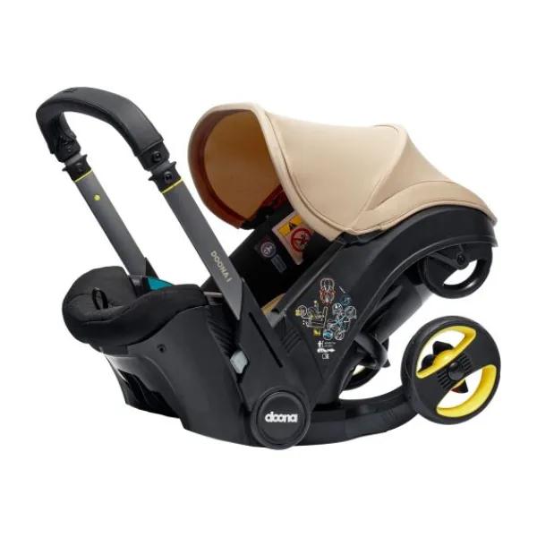 Doona i Autostoel/Buggy 2-in-1 - Sahara Sand> Autostoel Groep 0+ (0-13Kg)