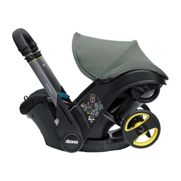 Doona i Autostoel/Buggy 2-in-1 - Sahara Sand> Autostoel Groep 0+ (0-13Kg)