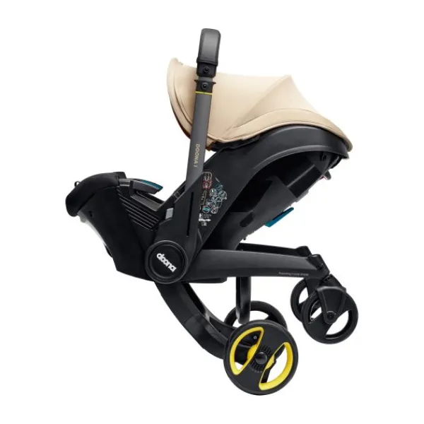 Doona i Autostoel/Buggy 2-in-1 - Sahara Sand> Autostoel Groep 0+ (0-13Kg)