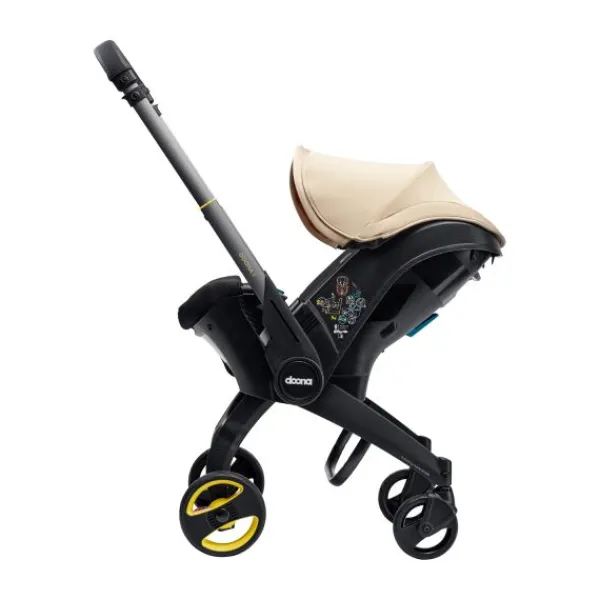 Doona i Autostoel/Buggy 2-in-1 - Sahara Sand> Autostoel Groep 0+ (0-13Kg)