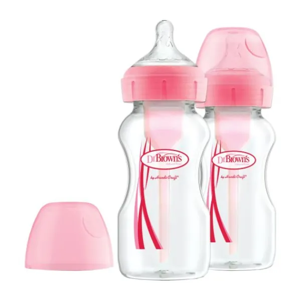 Dr. Brown's Fles Brede Hals Options+ 270ml> Flessen
