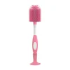 Dr. Brown's Flessenborstel Siliconen Roze> Flesverwarmers|Flessenborstel