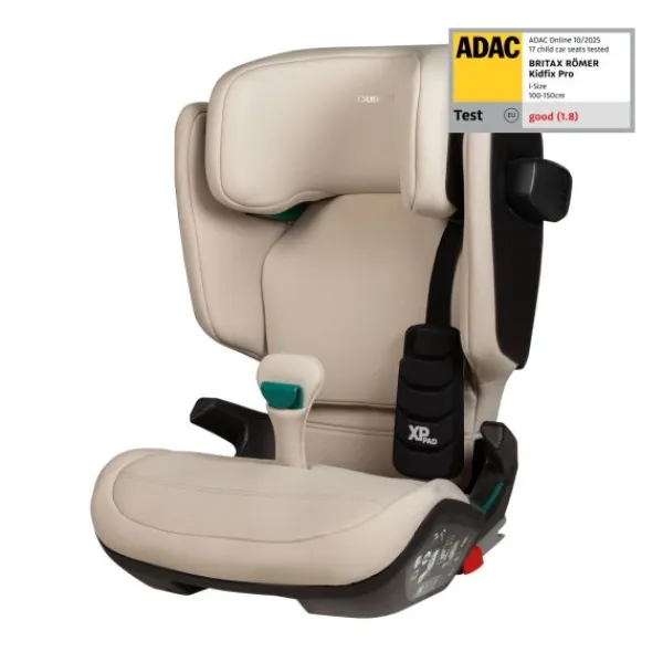 Britax Römer Dubatti by KIDFIX PRO Autostoel - Mushroom Gray> I-Size Autostoelen|Autostoel Groep 2/3 (15-36Kg)