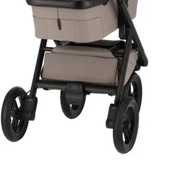 Dubatti One E6 Kinderwagen 2-in-1 - Black / Walnut Brown><noscript><img width=