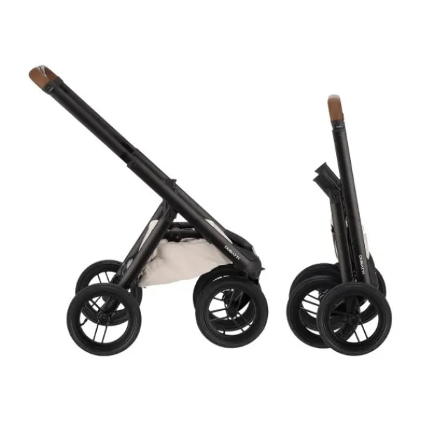 Dubatti One E6 Kinderwagen 2-in-1 - Dark Brown / Walnut Brown> Uitbreidbare Kinderwagens|Wandelwagens