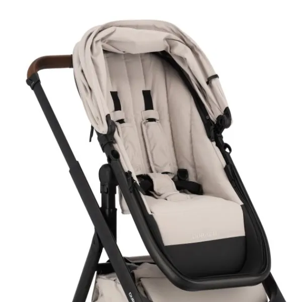 Dubatti One E6 Kinderwagen 2-in-1 - Dark Brown / Walnut Brown> Uitbreidbare Kinderwagens|Wandelwagens