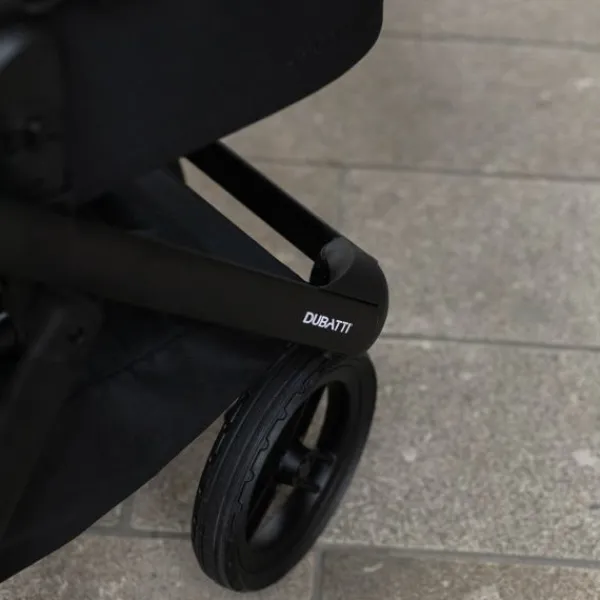 Dubatti One E6 Kinderwagen 2-in-1 - Dark Brown / Walnut Brown> Uitbreidbare Kinderwagens|Wandelwagens