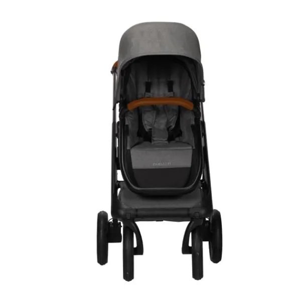 Dubatti One E5 Kinderwagen 2-in-1 Grey Frame Black/Cognac> Wandelwagens|Complete Kinderwagens