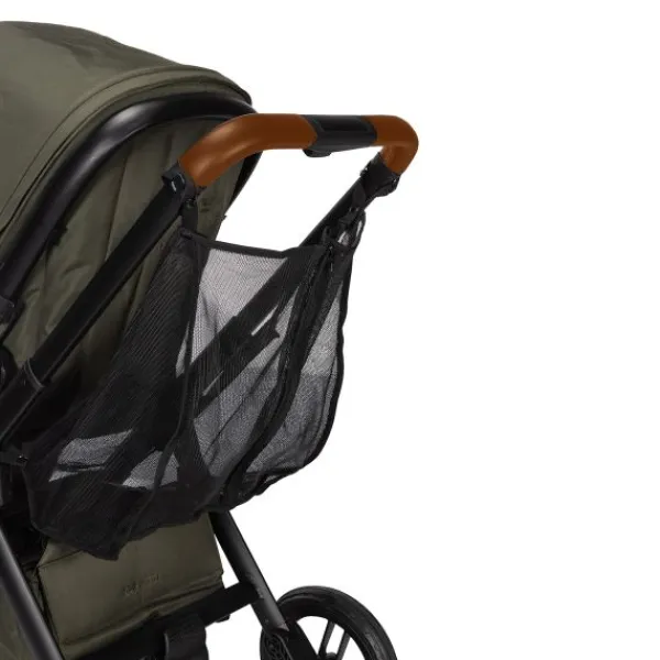 Dubatti One E5 Kinderwagen 2-in-1 Grey Frame Black/Cognac> Wandelwagens|Complete Kinderwagens