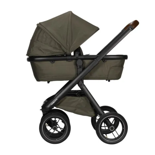 Dubatti One E5 Kinderwagen 2-in-1 Grey Frame Black/Dark Brown> Wandelwagens|Complete Kinderwagens